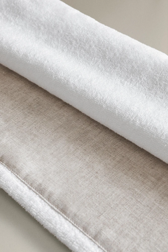SERVIETTE DE BAIN COTON LIN