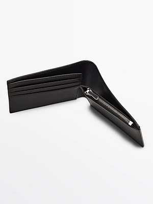 Nappa leather landscape wallet