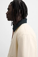 MIXED COLLAR JACKET