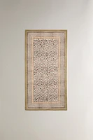 TAPIS COTON IMPRIMÉ BLOCK PRINT