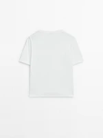 T-shirt à manches courtes 100 %coton