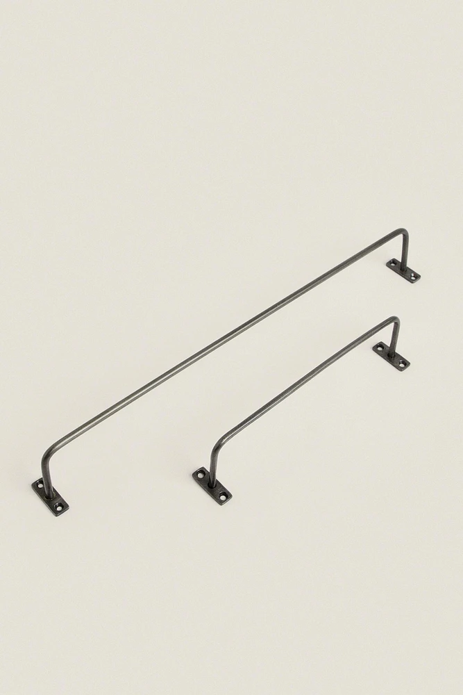 PORTE-SERVIETTES MÉTAL FONCÉ