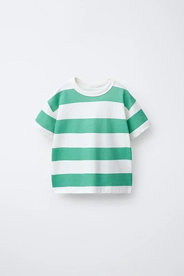 BASIC STRIPED T-SHIRT