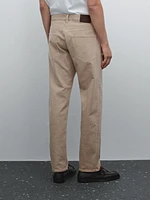 Faux jean relaxed fit