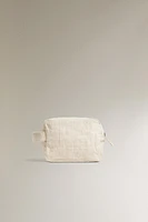 TROUSSE DE TOILETTE LIN