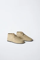 ZARA TIMELESS - LEATHER LACE-UP SHOES