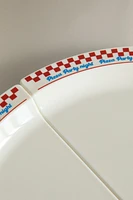 LOT ASSIETTES ENFANT PORTION PIZZA (LOT DE 4)