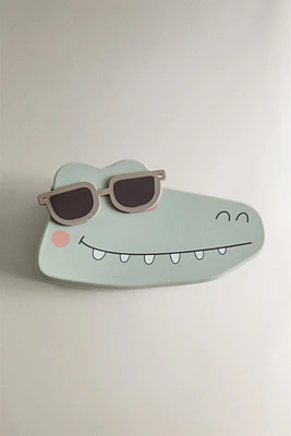 CHILDREN’S SILICONE CROCODILE LUNCH BOX