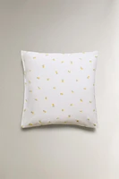 MIMOSA PRINT COTTON PILLOWCASE