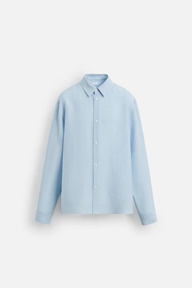 TEXTURED REGULAR FIT SHIRT