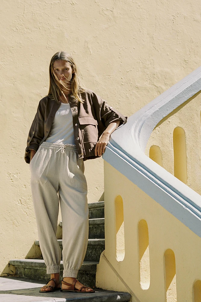 PANTALON POIGNETS BAS