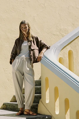 PANTALON POIGNETS BAS