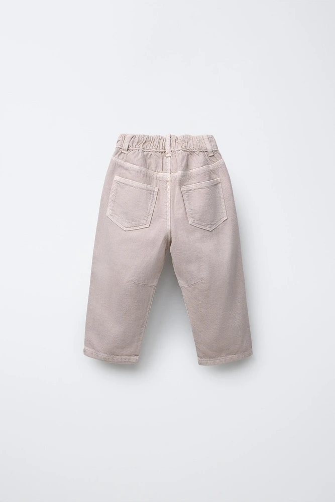 PANTALON BALLON EN SERGÉ