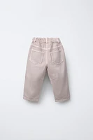 PANTALON BALLON EN SERGÉ