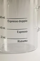 BOROSILICATE GLASS MUG WITH SILK SCREEN
