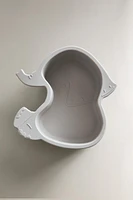 CHILDREN'S SILICONE ELEPHANT BOWL