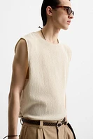 TEXTURED TANK TOP