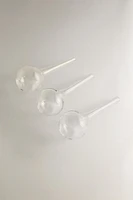 LOT BULLES D’ARROSAGE AUTOMATIQUE BOROSILICATE (LOT DE 3)
