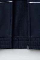 PLUSH SWEATSHIRT WITH TEXT