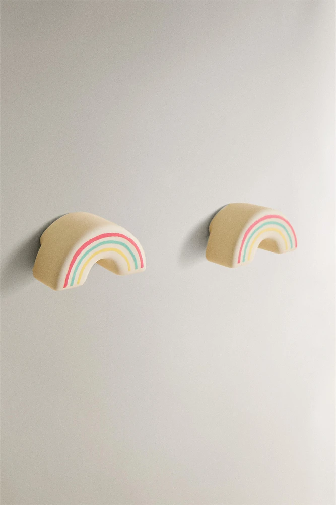 SET OF CHILDREN’S RAINBOW KNOBS (SET OF 2)