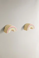 SET OF CHILDREN’S RAINBOW KNOBS (SET OF 2)
