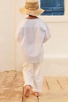 CHEMISE À RAYURES ET LISERÉS CARREAUX ÉDITION LIMITÉE