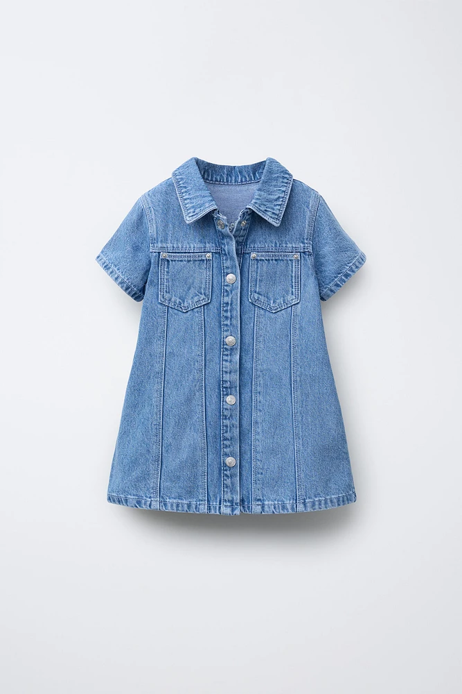 ROBE EN JEAN STYLE SKATEUR