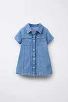 ROBE EN JEAN STYLE SKATEUR