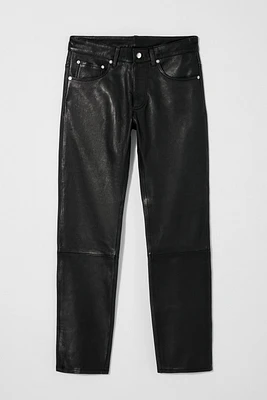 LEATHER PANTS BOBBY GILLESPIE X ZARA