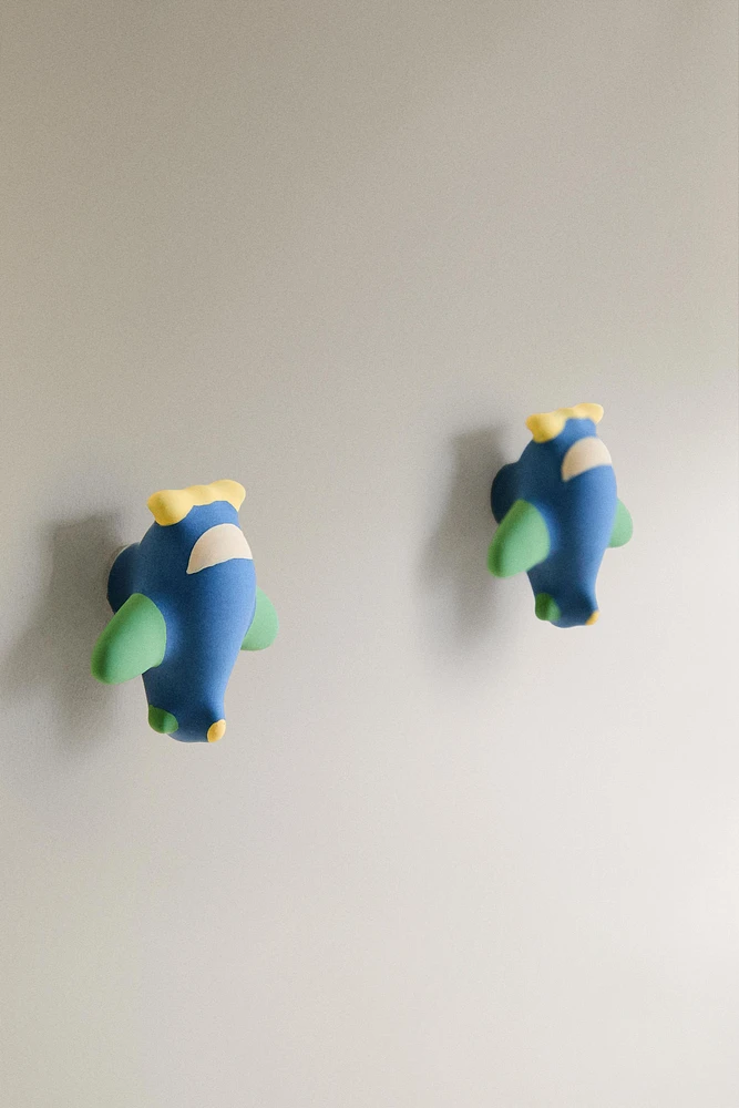 LOT BOUTONS DE PORTE ENFANTS AVION (LOT DE 2)