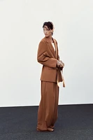 BELTED OVERSIZED BLAZER