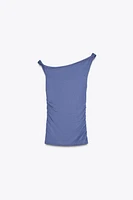 TWISTED STRAP TOP