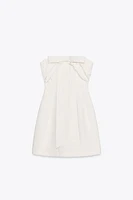 BOW BUSTIER DRESS