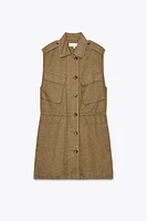 POCKET MINI DRESS