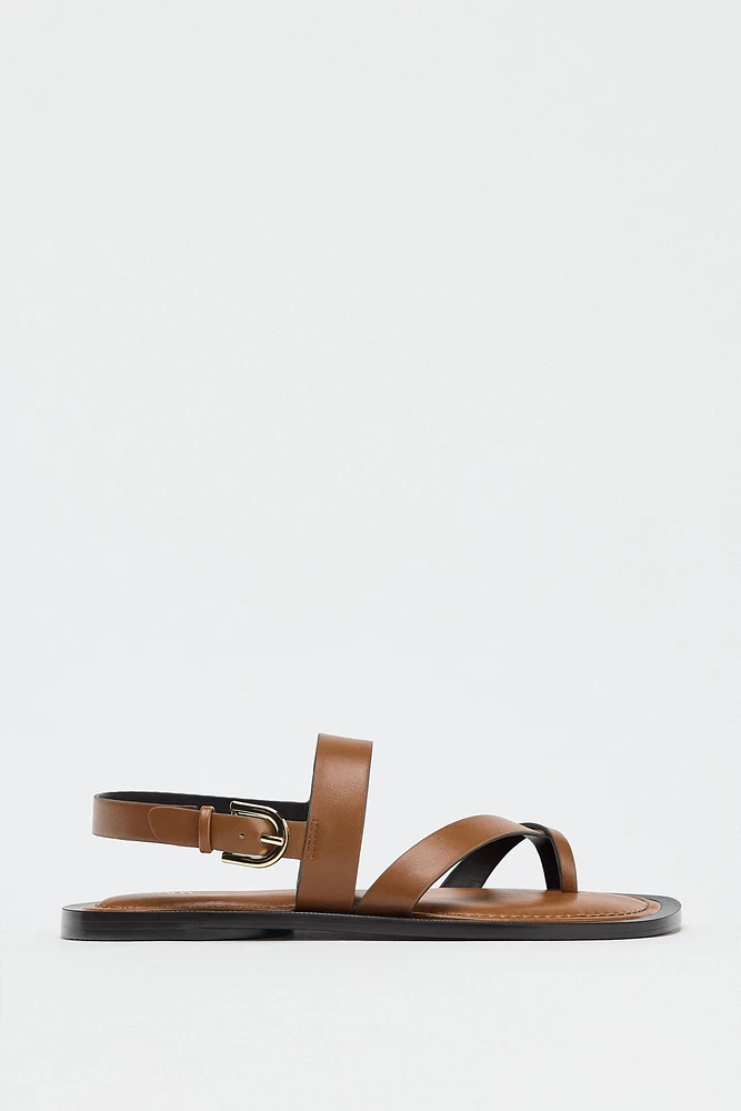 TOE STRAP SANDALS