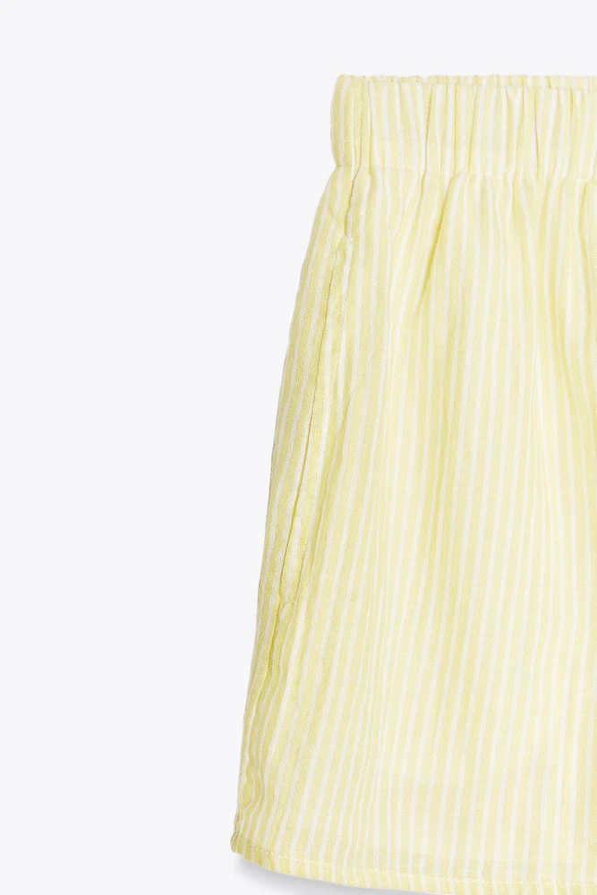 GAUZE PAJAMA SHORTS