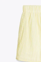 GAUZE PAJAMA SHORTS