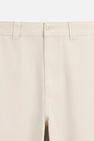 PANTALON STRAIGHT FIT TWILL