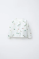 POINTELLE SEA BODYSUIT AND JACKET SET