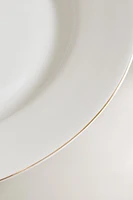 ASSIETTE PLATE PORCELAINE BONE CHINA BORD