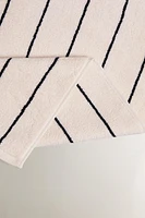 TAPIS DE BAIN RAYURES FINES