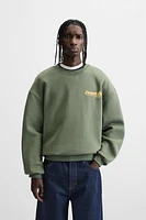 BOXY FIT PRINTED SWEATSHIRT
