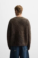 PIXELATED JACQUARD SWEATER