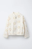 SWISS EMBROIDERED JACKET