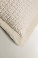 HOUSSE DE COUSSIN ÉDREDON MICROFIBRE