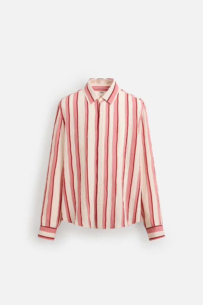 CHEMISE FLUIDE RAYURES
