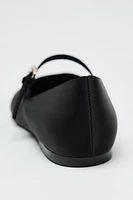 SATIN EFFECT BALLET FLATS 50TH ANNIVERSARY