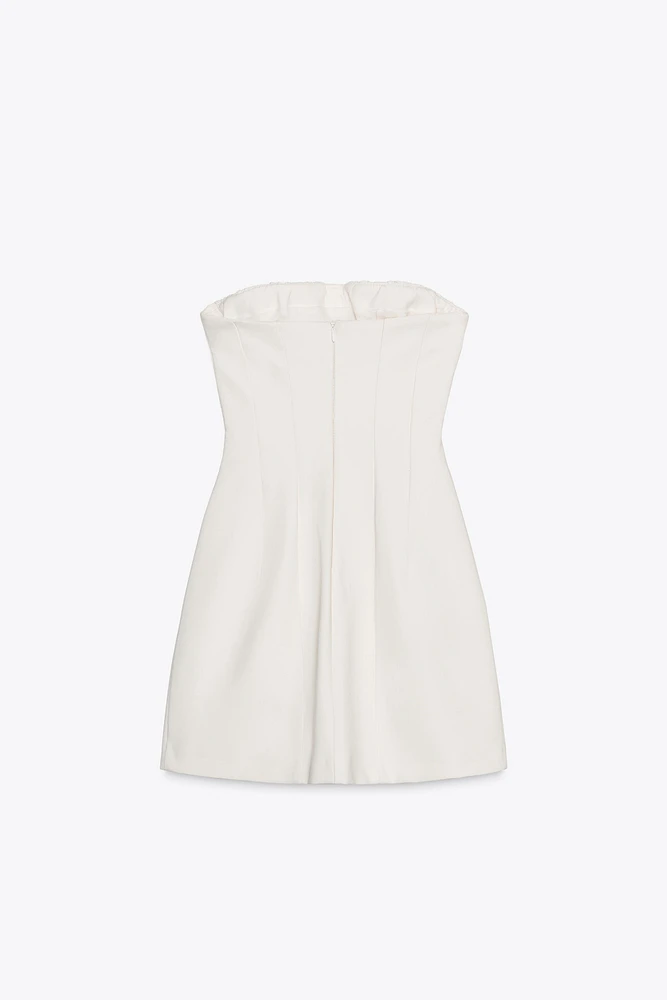 BOW BUSTIER DRESS
