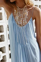 MIDI SLIP DRESS