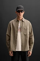 TECHNICAL POCKET OVERSHIRT